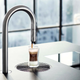 Illustration for article titled iPhone Controlled Minimalist Coffee Maker Hides All the Hardware Under the Counter